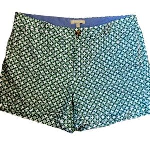 NWT Banana Republic Green Patterned Shorts